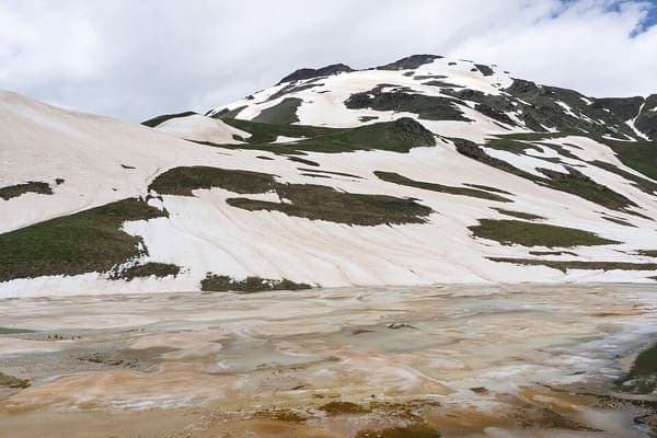 The Koruldi Lakes above Mestia in Upper Svaneti